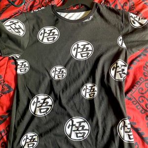 Dragon ball Z Gi black and white shirt